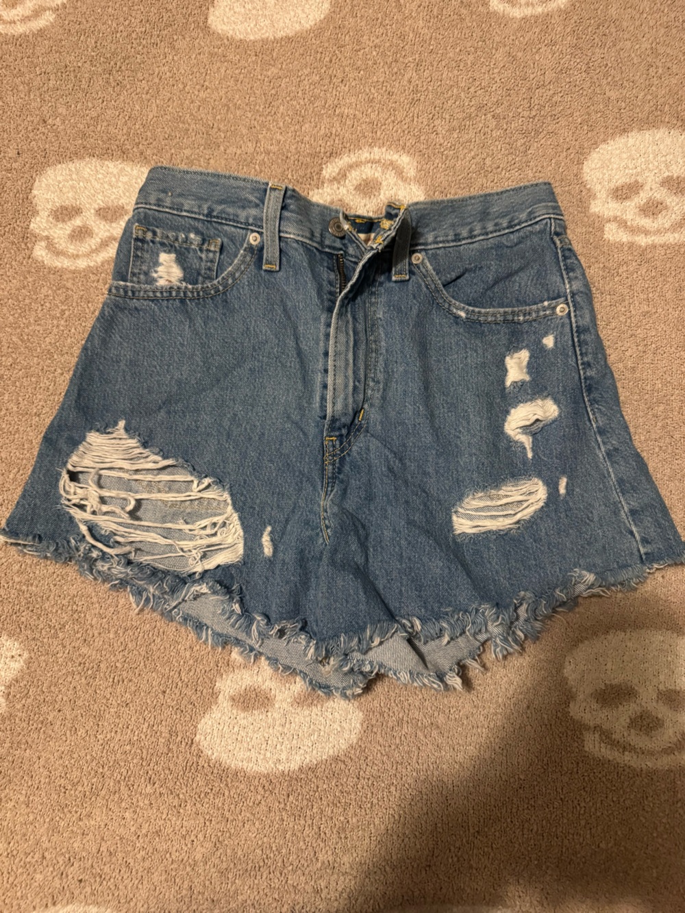Levi’s high waisted mom shorts